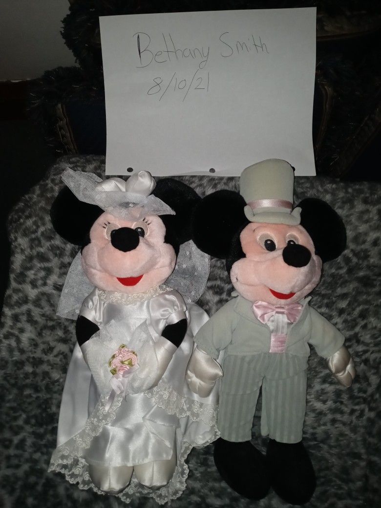 Minnie And Mickey Wedding set 