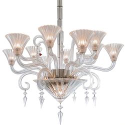 Baccarat Mille Nuit Crystal Chandelier 12 Light