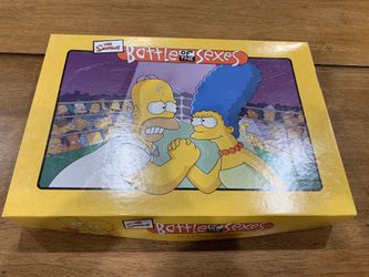 The Simpsons Battle of the Sexes Board Game 2003 Complete