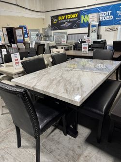 💳 Finance ANY Dining Table Set – Take It Home Today!