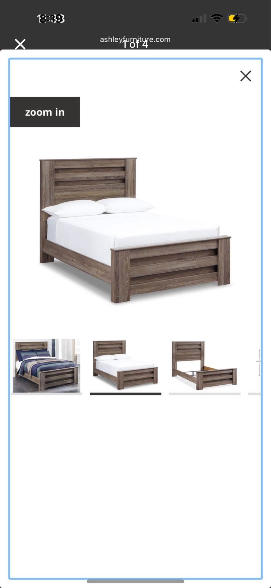 Full Size Bed