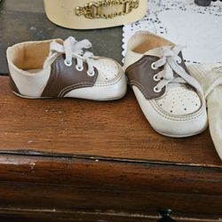 vintage baby shoes