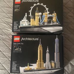 LEGO Architecture New York City & London Skyline