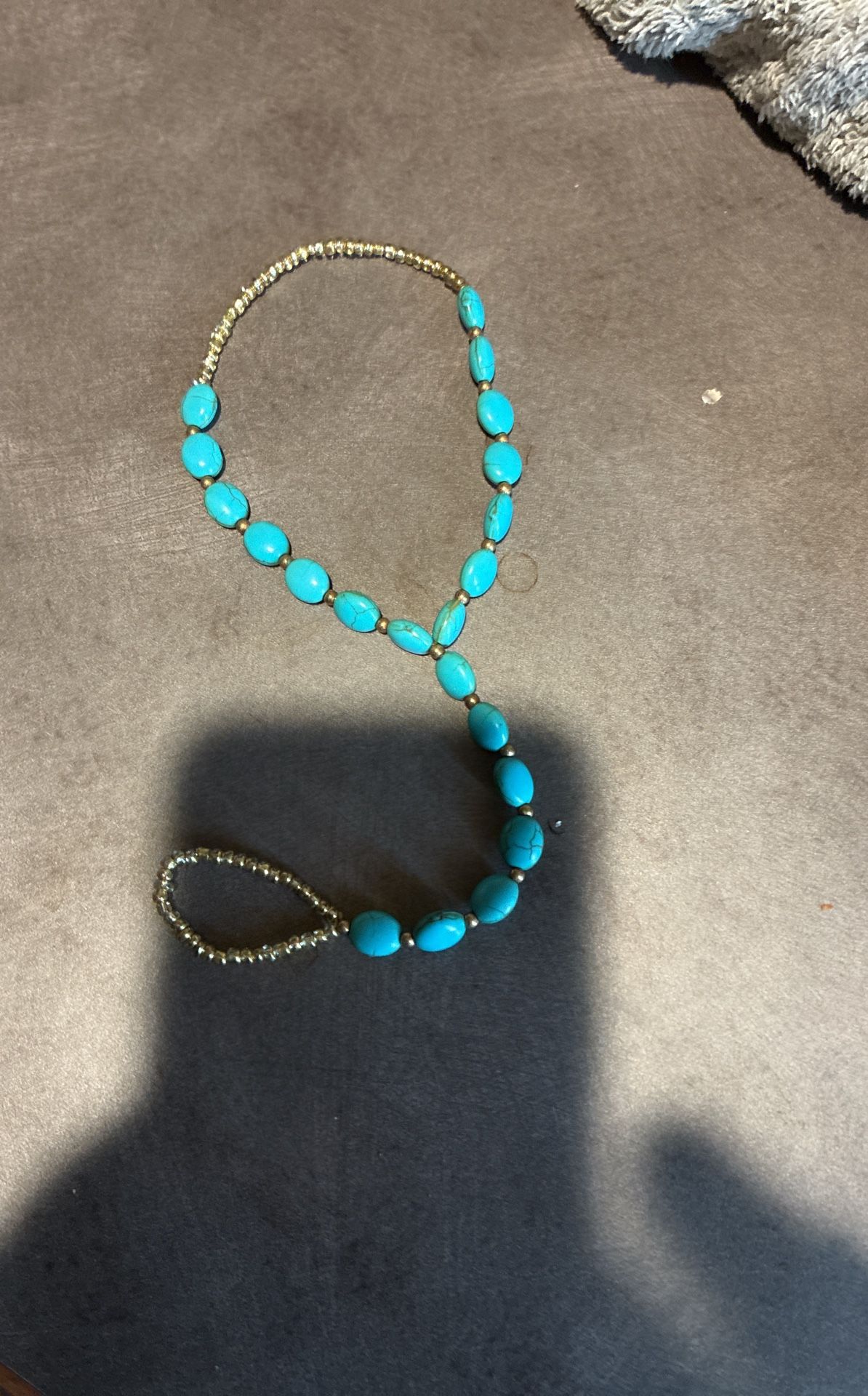 Vintage  Ring And bracelet connected together