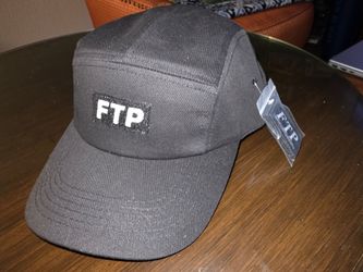 FTP camp cap velcro logos
