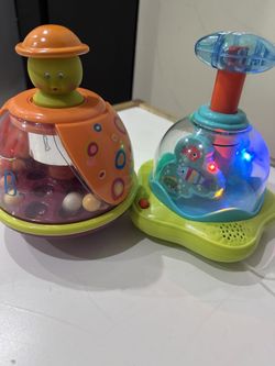 Pushing Rotating Toys