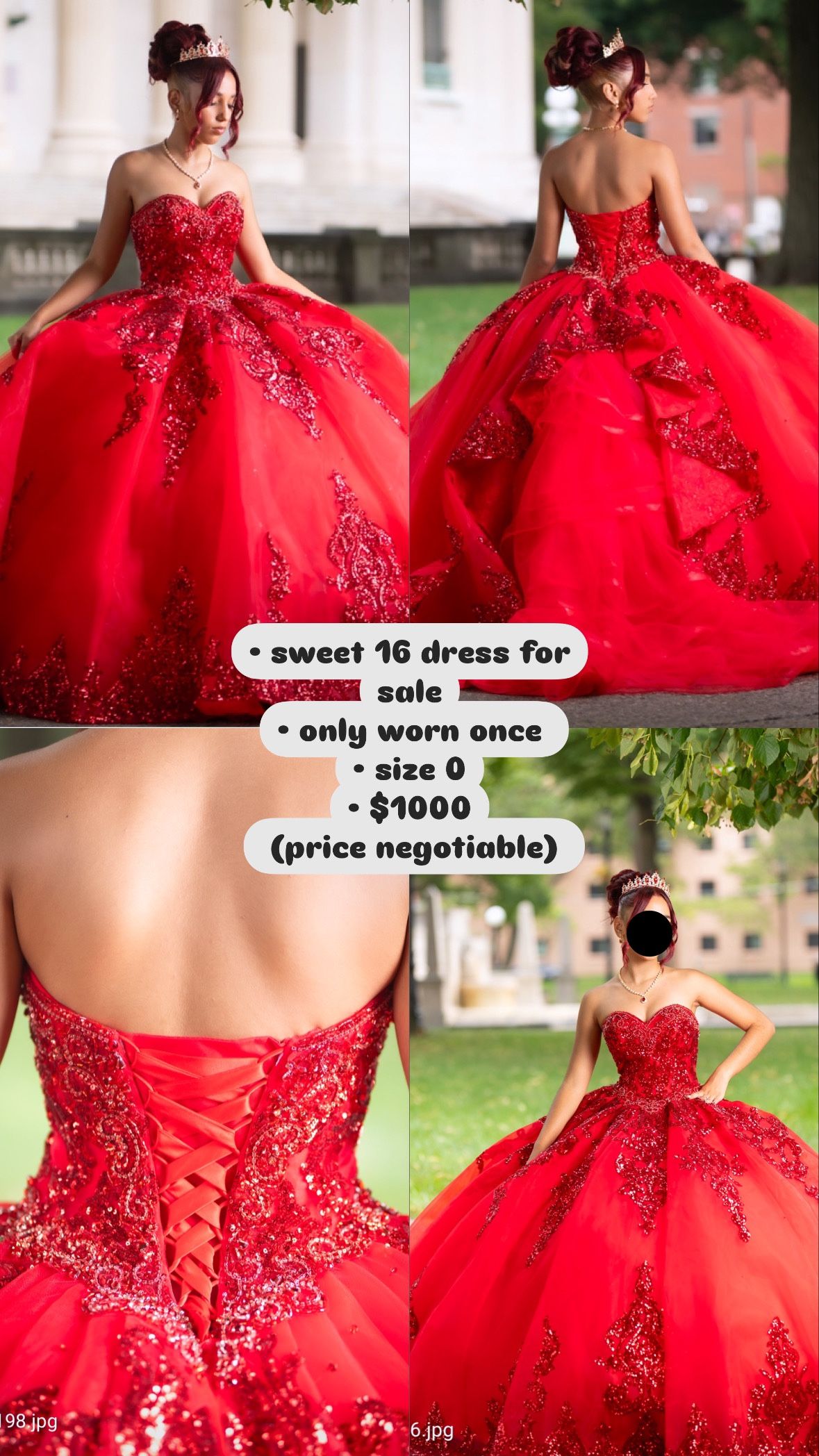 Sweet 15 Or 16 Dress