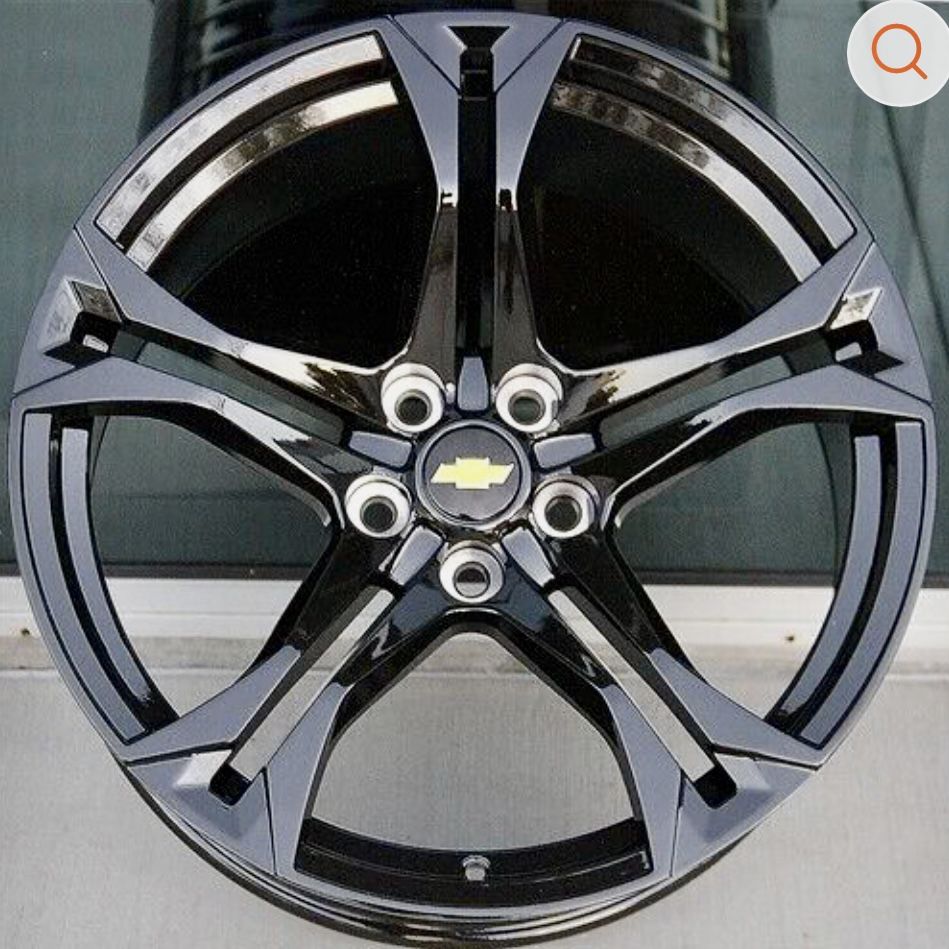 Chevy Camaro 20x10/11 New Blk Zl1 Style Rims Set