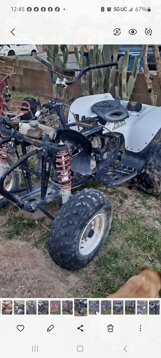 2001 Polaris 250 Trailblazer Roller Almost Complete