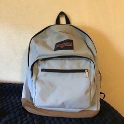 Blue Jansport Backpack