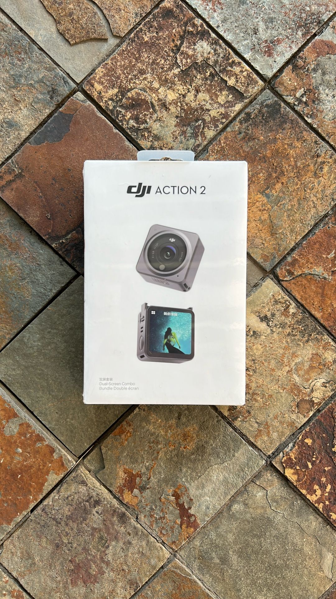 DJI Action 2 Dual Screen Combo Action Camera 4K Dual OLED Touch Screen BRAND NEW FACTORY SEALED