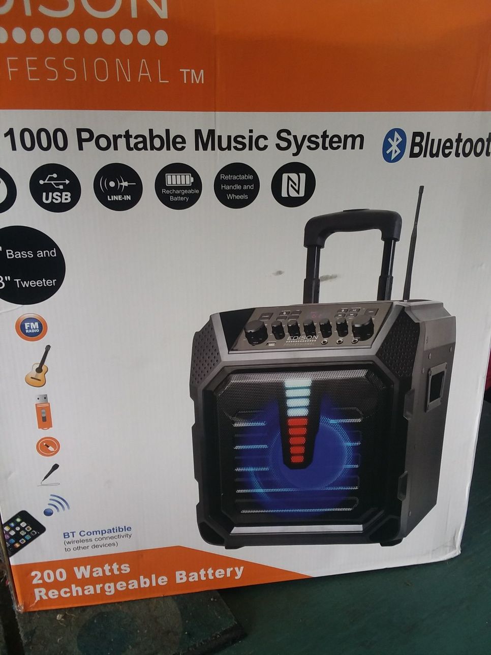 "Portable Bluetooth Speaker"