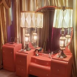 Art Deco | Rare 3-Piece VINTAGE Vanity Set