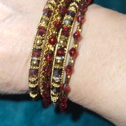 Vintage Bangle Bracelet Set