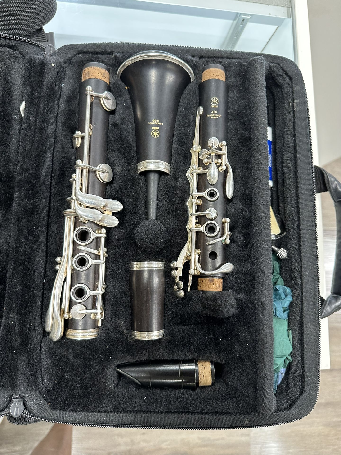 YAMAHA 450 ESTABLISHED IN1887 クラリネット クラリネット YAMAHA