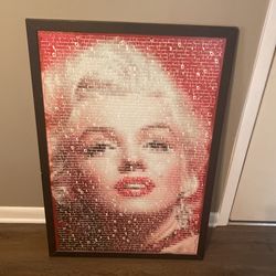 Marilyn Monroe Portrait Out Of Quotes 