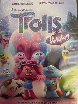 Dreamworks TROLLS Holiday (DVD-2017) NEW!