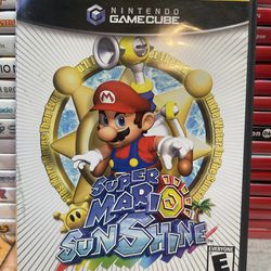 Super Mario Sunshine Gamecube 