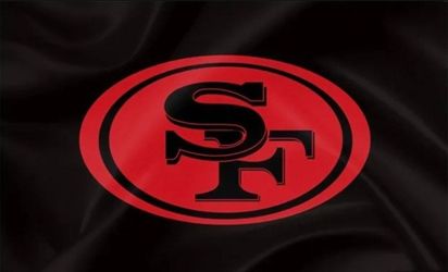 49ers Flag 5ftx3ft $20 Firm On Price