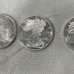 1/2 ounce Fine Silver Coins