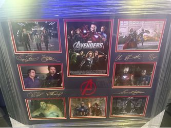 Marvel Avengers Memorabillia Collage