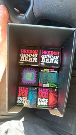 Needoh squishy toys