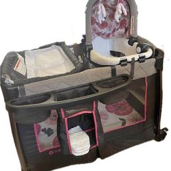 Limited Edition 3n1 Floral Playpen