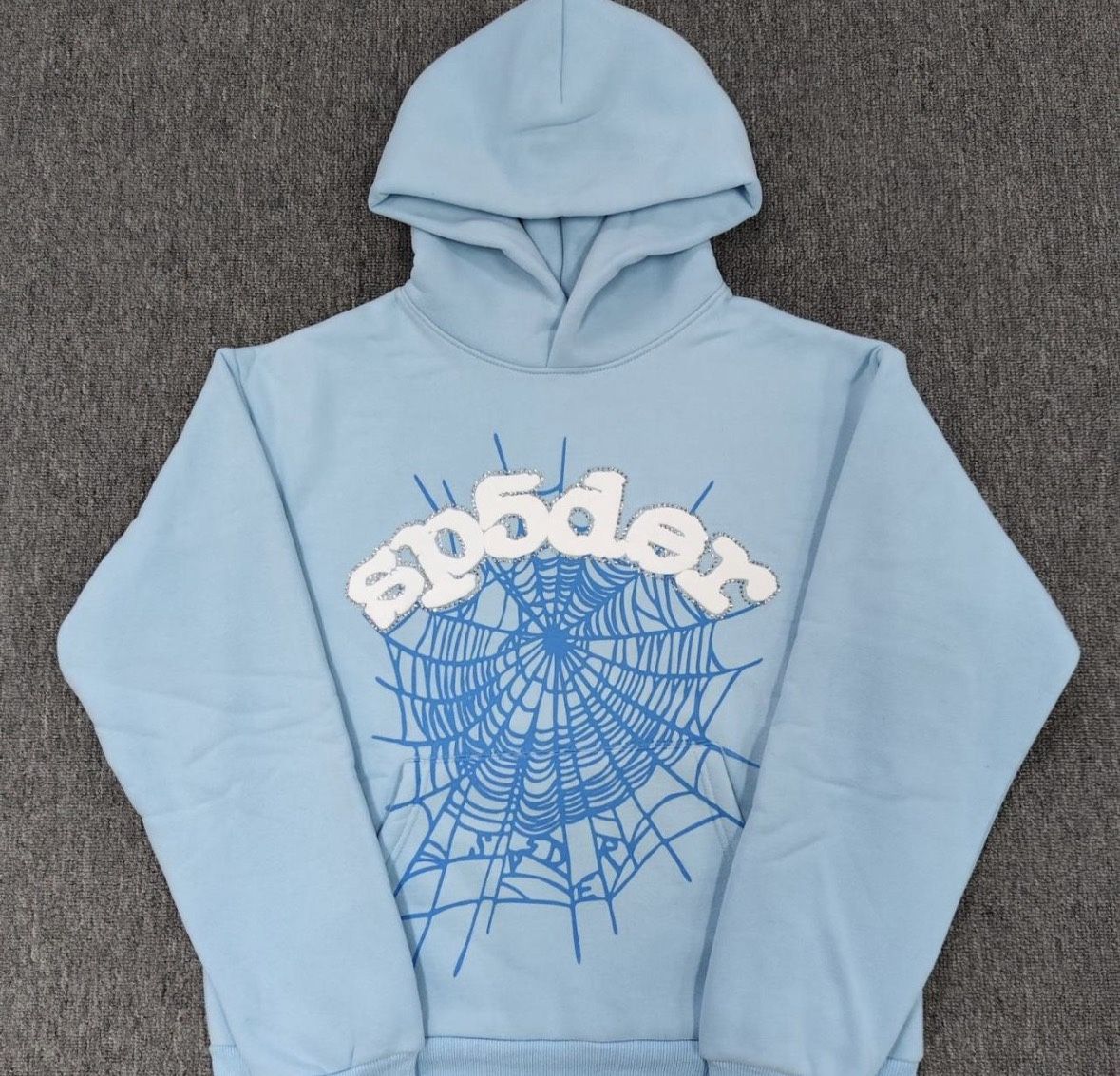 Blue Sp5der Hoodie
