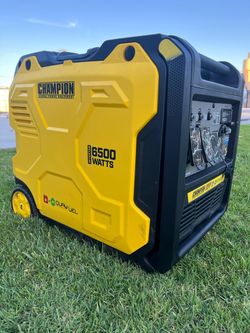 CHAMPION GAS 6500.WATS INVERTER SUPER QUIET GENERATOR NEW