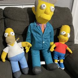 Simpsons Plushies