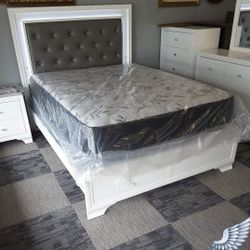 Lyssa Bedroom Set Queen or King Beds Dressers Nightstands Mirrors Chests Options With İnterest Free Payment Options 