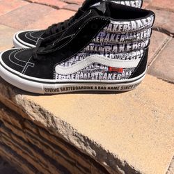 Rare!! Vans SK8 Hi Baker Skateboard Shoes Mens Size 9 New!