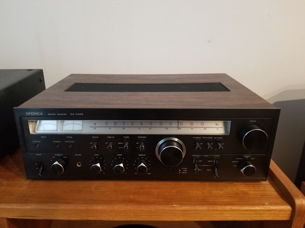 OPTONICA SA-5406 STEREO RECEIVER