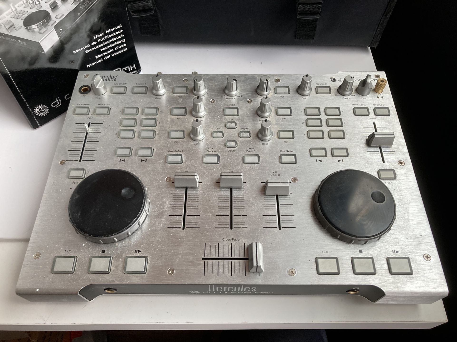 Hercules Dj Rmx Console Controller Built In Sound Card