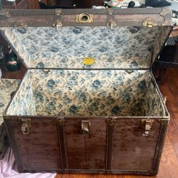 Antique Steamer Trunk