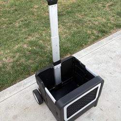 Like NEW Collapsible Utility Cart w Wheels & Extendable Handle