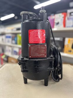 DAYTON 3BB88 SUBMERSIBLE SEWAGE PUMP USED