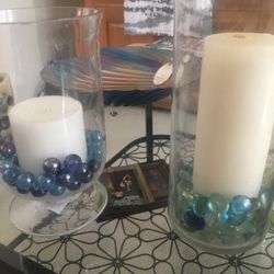 New Vases With Candles 