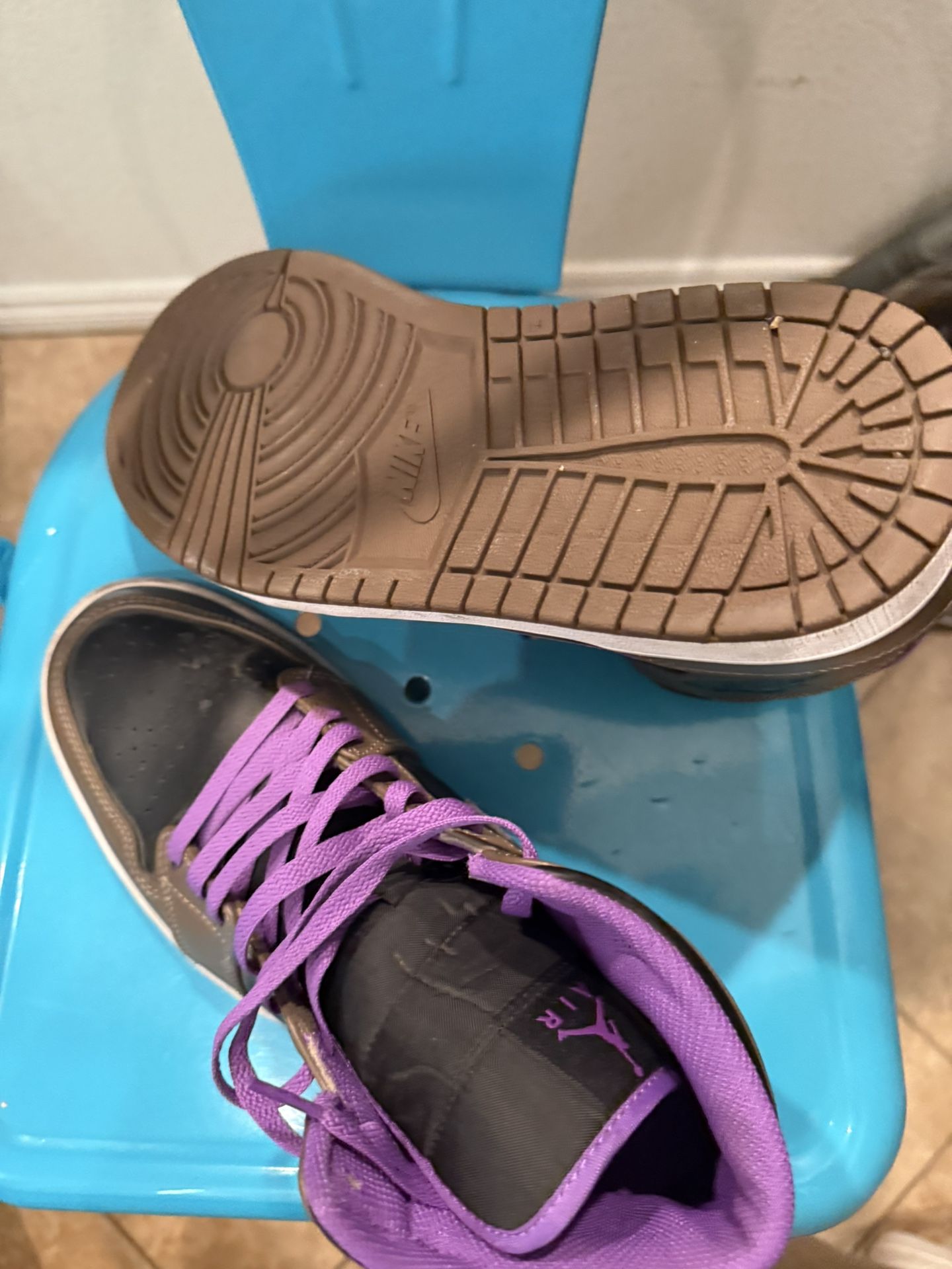 Air Jordan 1   Purple/brown 