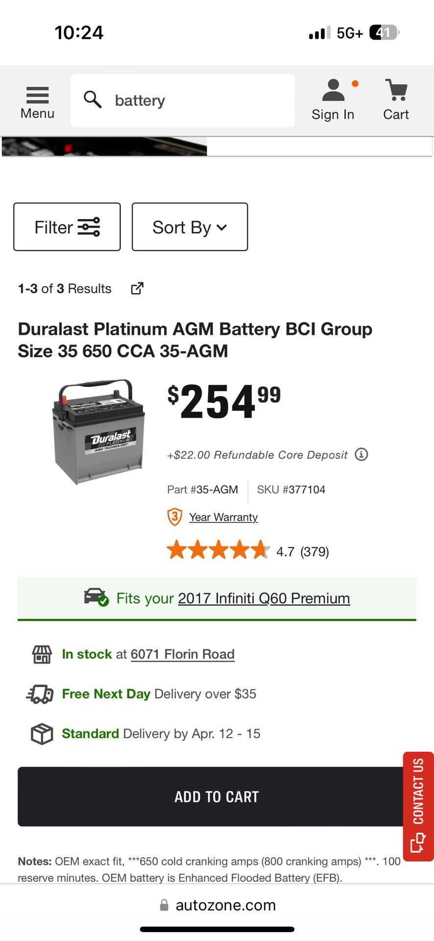  Car Battery 
