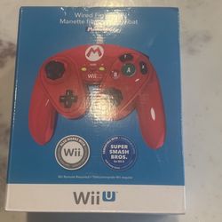 Mario Wii U Controller Fight Pad