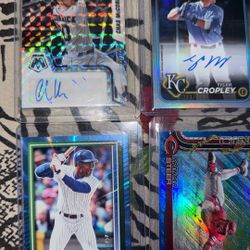 Baseball Cards For Sale/trade (singles)