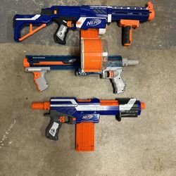 3 nerf guns 