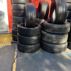 235/45R18 MICHELIN A SET OF FOUR USED TIRES