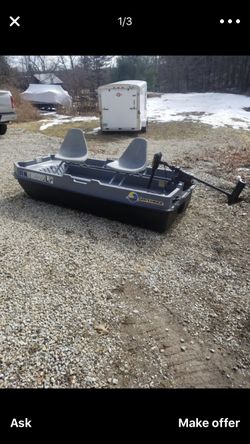 two people fishing boat