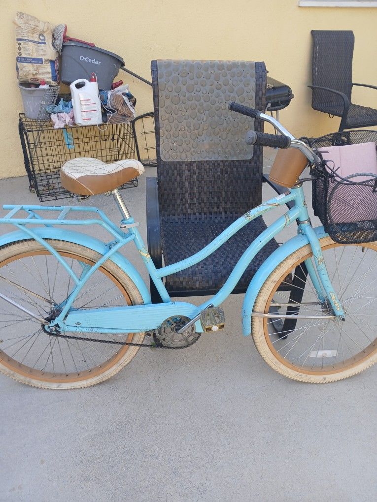 Blue Beach Cruiser