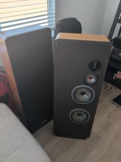Vintage 1980s infinity speakers