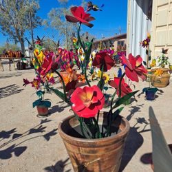 Metal Yard Art, BIRDBATHS & POTTERY 🌵 🌻 