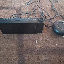 Clock/ Clock Projector And Sound Cover 