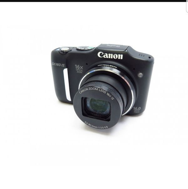 Canon PowerShot SX160 IS 16.0 MP Compact Digital Camera - Black